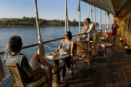 Egypte, Haute Egypte, croisière sur le Nil entre Louxor et Assouan, le Steam Ship Sudan