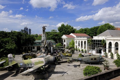 Vietnam, Hanoï, le musée de l'armée