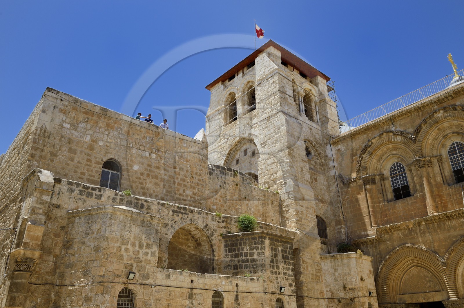 Israel, Jérusalem, ville sainte, vieille-ville classée Patrimoine Mondial de l'UNESCO, quartier chrétien,  église du Saint Sépulcre