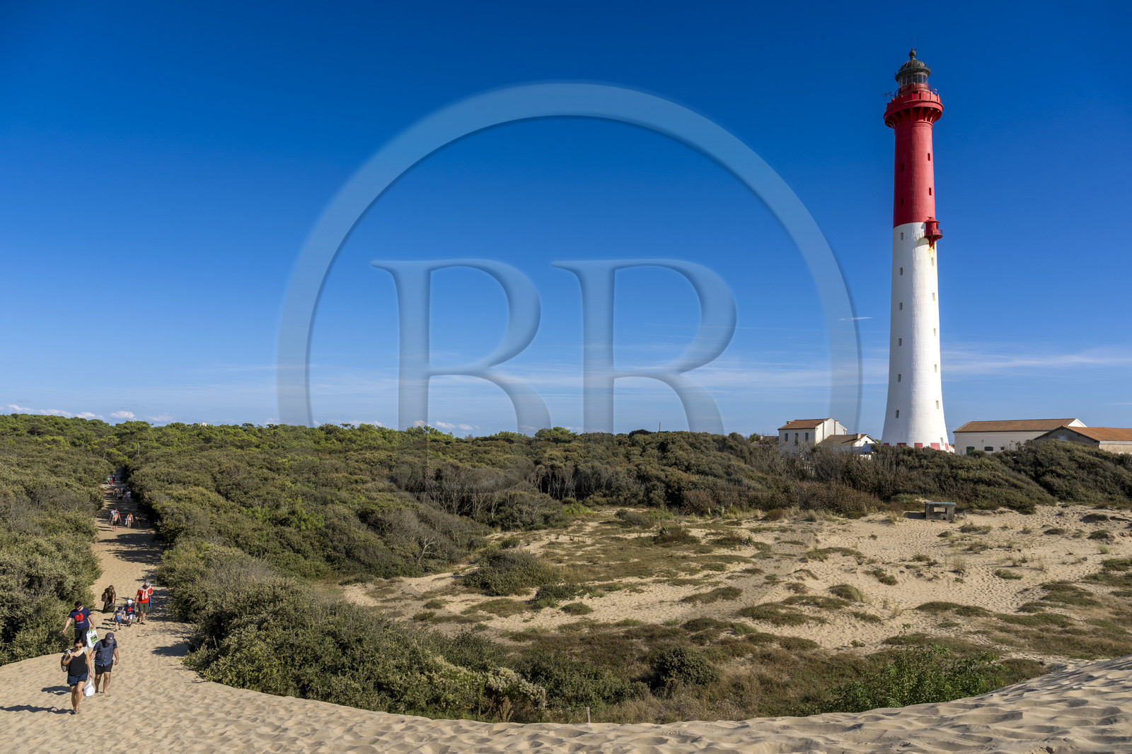 France, Charente-Maritime (17), Royan, La Tremblade, le Phare de La Coubre