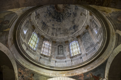 France, Vaucluse, Avignon, Saint-Louis Jesuit novitiate, the chapel has the plan of a Greek cross surmounted by a dome supported by a drum (1620)