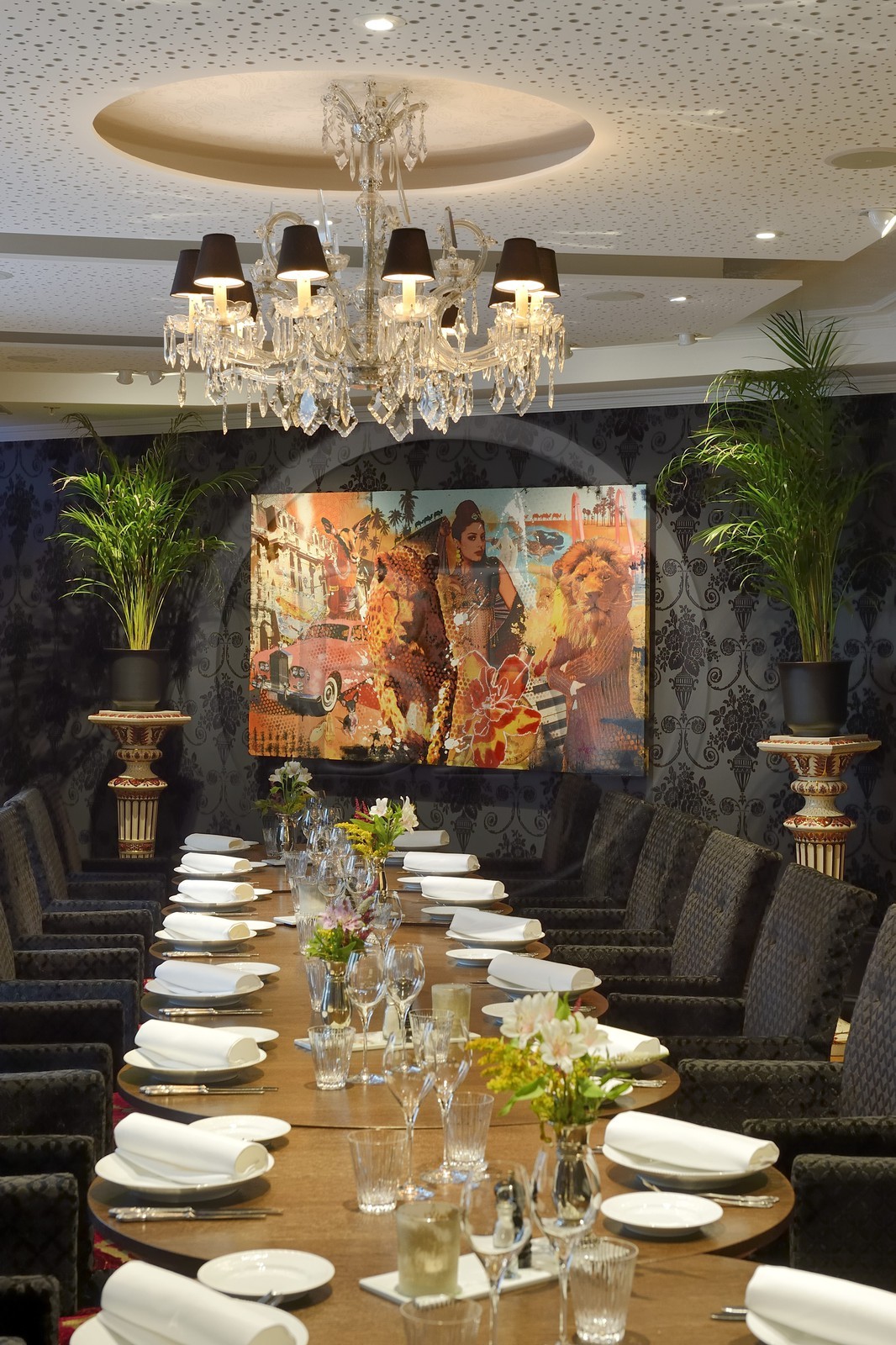 Suède, Västra Götaland, Göteborg (Gothenburg), Dorsia Hotel, salle privée