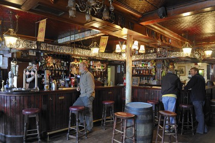 United Kingdom, Scotland, Highland, Inner Hebrides, Isle of Mull, Tobermory, the Mishnish hotel and pub