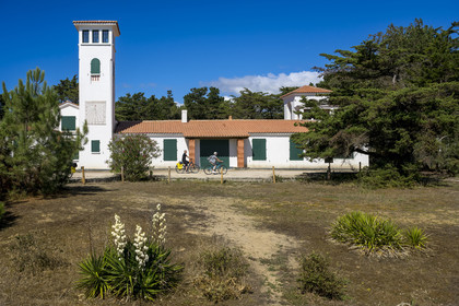 France, Vendée (85), Saint-Hilaire-de-Riez, la villa Grosse Terre