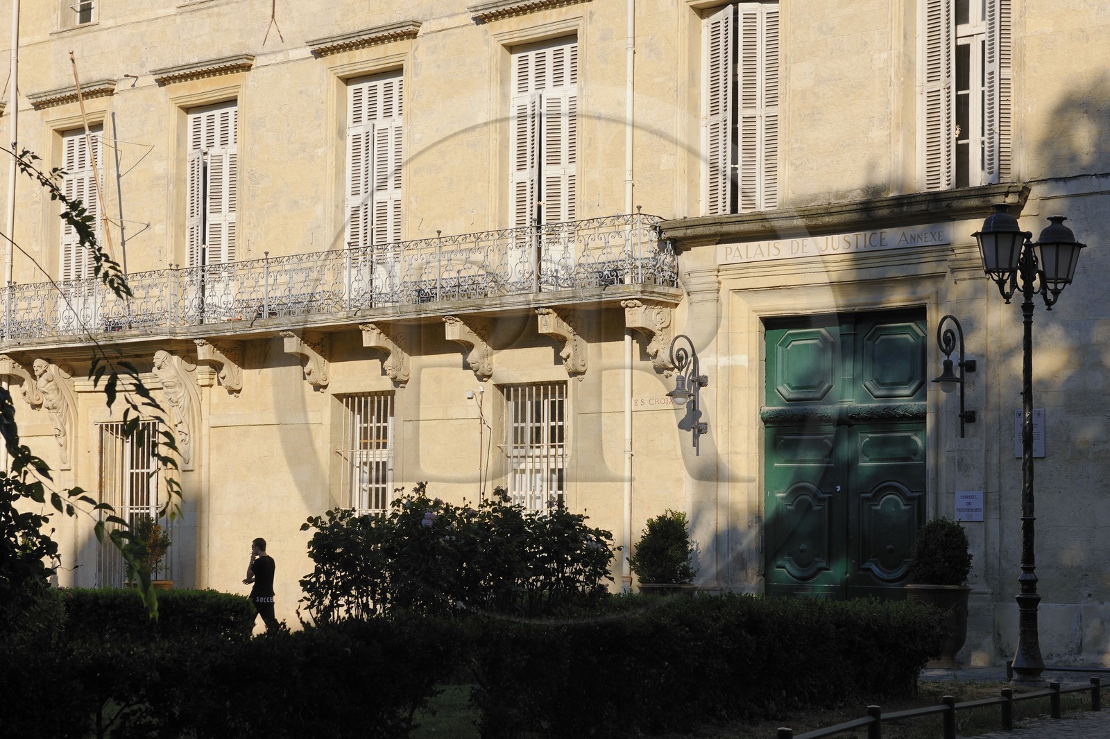 France, Hérault (34), Montpellier, centre historique, l'Ecusson, place du Canourgue, l'hôtel Richer de Belleval