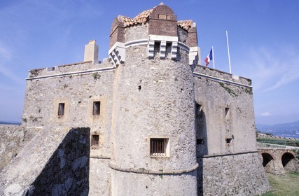 France, Var (83), Saint-Tropez, la citadelle (fin du 16ème siècle), désormais le musée naval