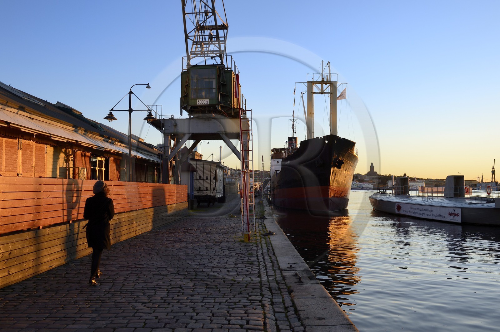 Suède, Västra Götaland, Göteborg (Gothenburg),  le parc maritime de navires historiques Maritiman dans le vieux port