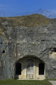 France, Meuse, Douaumont, Douaumont Fort, centerpiece of the defense around Verdun, which was taken by the Germans in 1916 and then taken by the colonial troops of Morocco the same year