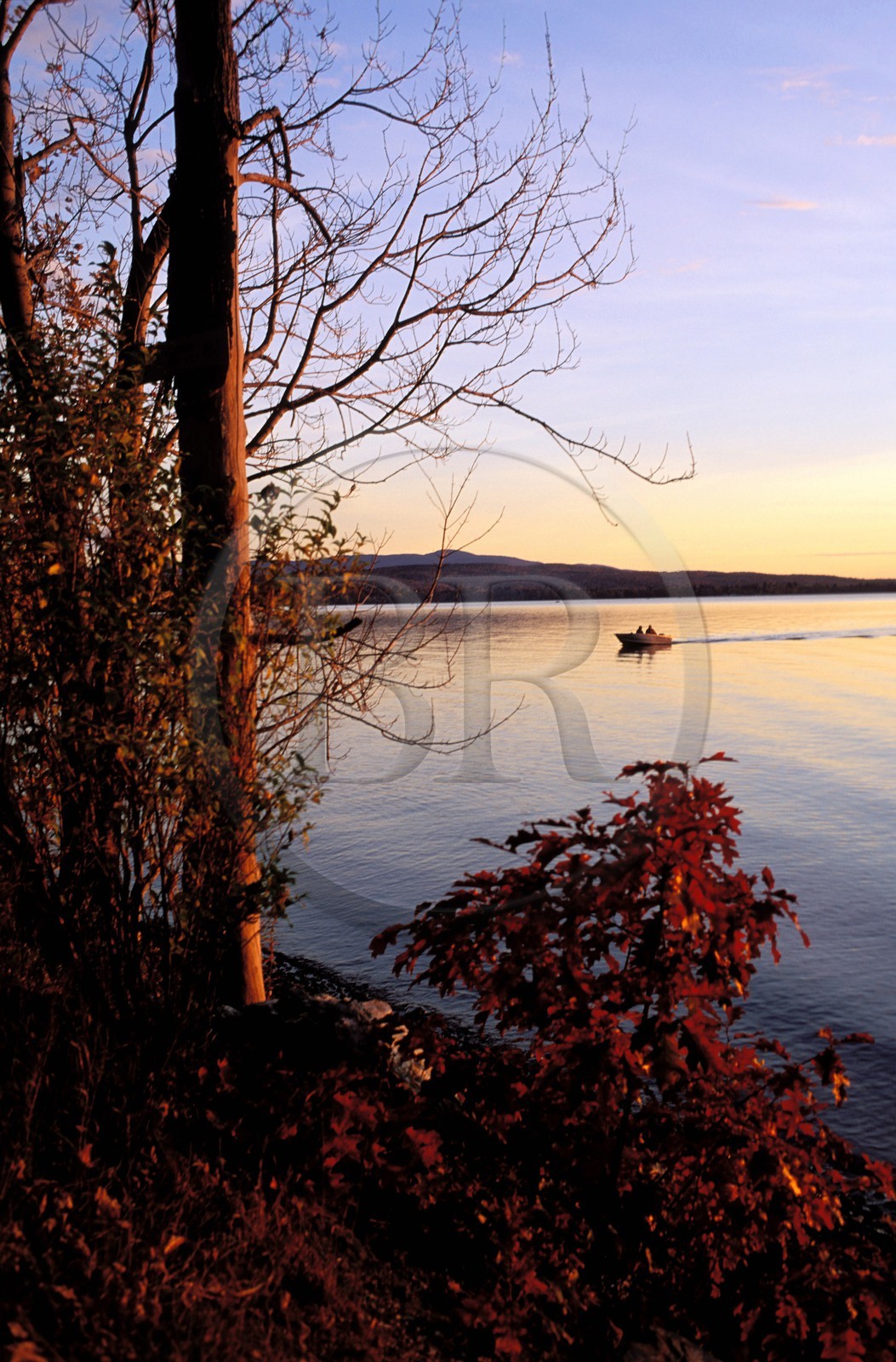 Canada, Québec, cantons de l'Est, lac Brome