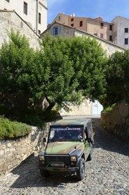 France, Haute-Corse (2B), Calvi, la citadelle, la Légion Étrangère est encore présente dans l’ancien palais des gouverneurs génois