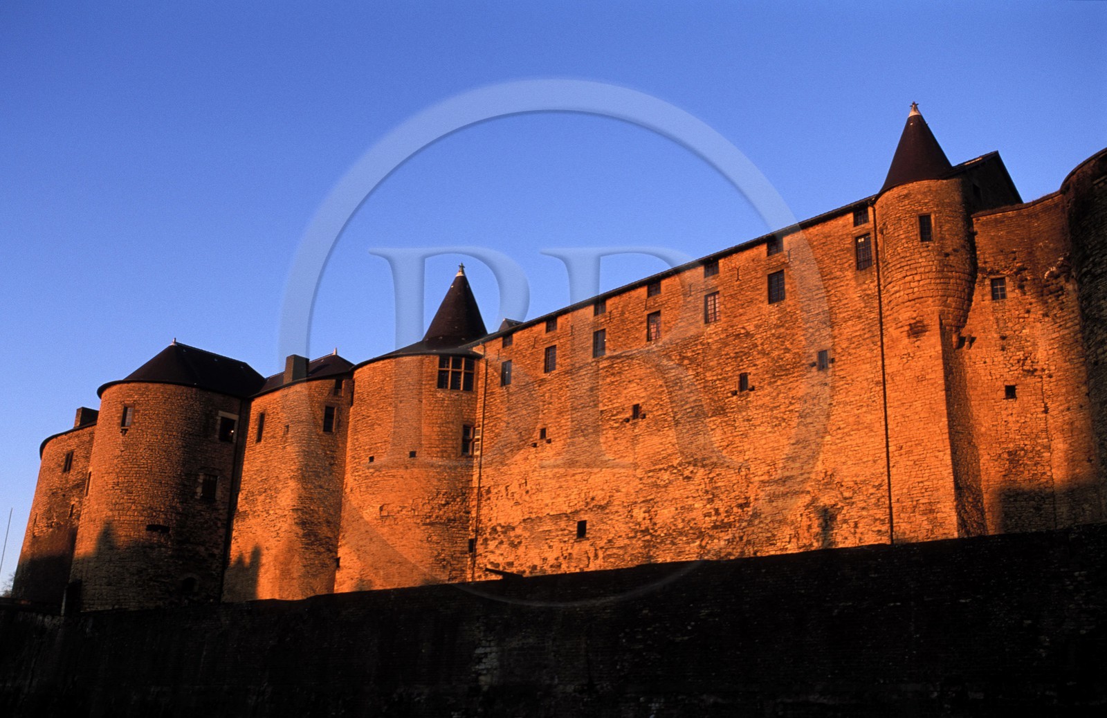 France, Ardennes, Sedan, the fortified castle