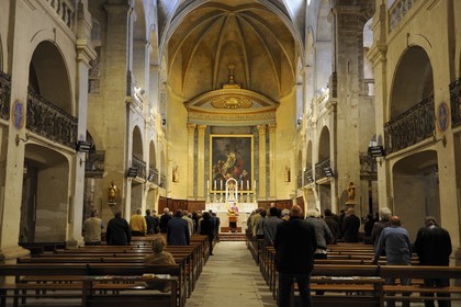 France, Gard (30), Uzès, cathédrale Saint-Théodorit
