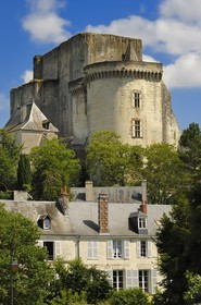 France, Indre et Loire, Loches, the donjon and the feudal fortress