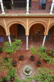 Espagne, Andalousie, province de Séville, Carmona, hotel Casa de Carmona