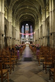 France, Vosges, Epinal, Saint-Maurice Basilica