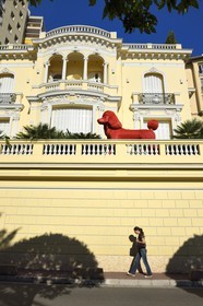 Principality of Monaco, Monaco, Moneghetti district, Villa Bon Accord of Belle Epoque style at 26 boulevard de la Belgique