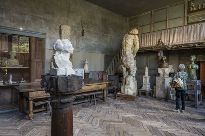 France, Paris (75), le musée du sculpteur Antoine Bourdelle, l'ancien atelier de sculpture