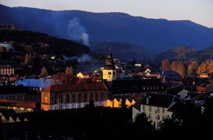 France, Vosges (88), l' abbaye de Senones