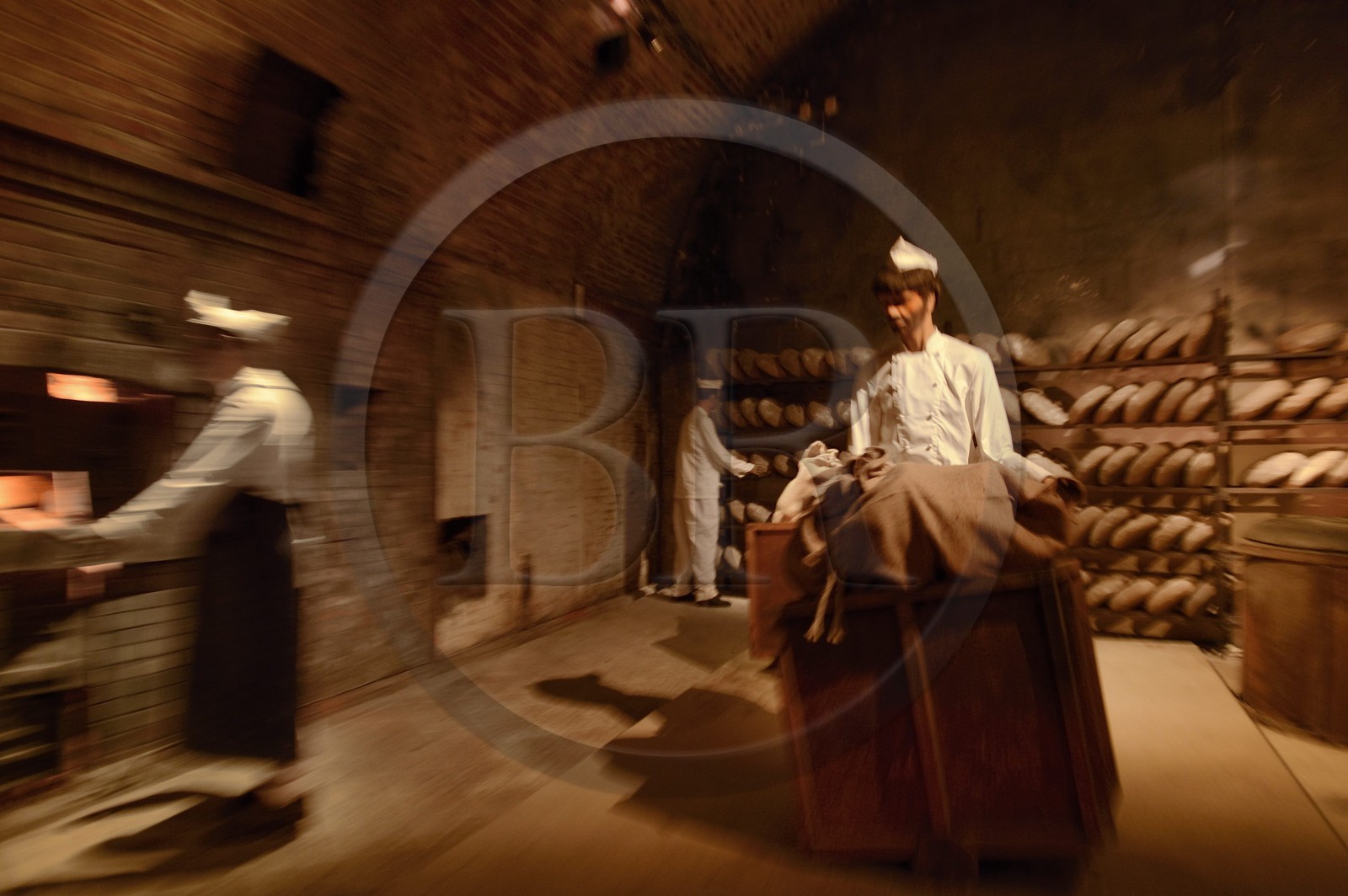 France, Meuse (55), Verdun, la Citadelle Souterraine, poste de commandement souterrain durant la première guerre mondiale où vivaient plus de dix mille hommes