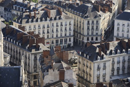 France, Loire-Atlantique (44), Nantes, la place Royale