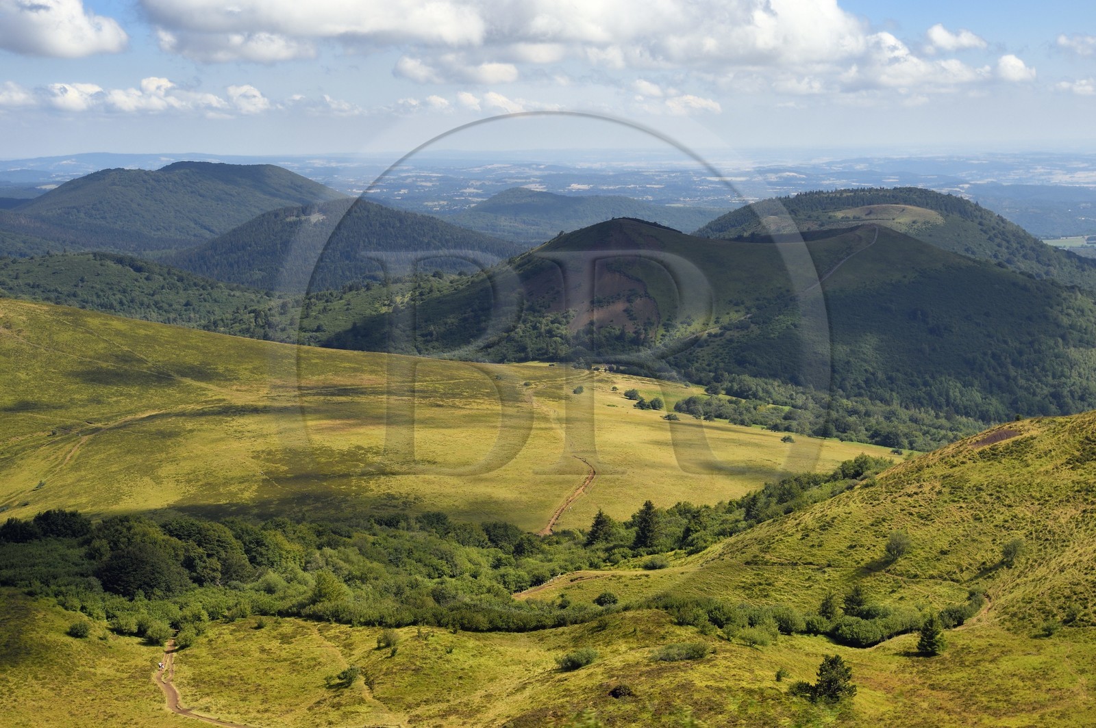 France, Puy-de-Dôme (63), Parc Naturel Régional des Volcans d'Auvergne, Chaine des Puys classée Patrimoine Mondial de l’UNESCO,
