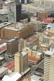 Afrique du Sud, province de Gauteng, Johannesburg, CBD (Central Business District), vue du centre ville depuis la tour du Carlton Center