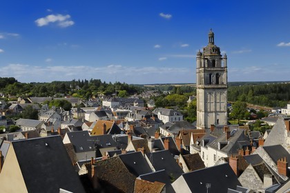 France, Indre et Loire, Loches, the Saint Antoine tower