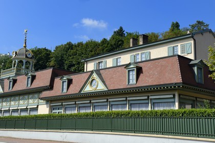 France, Rhone, Collonges au Mont d'Or, Paul Bocuse Restaurant L'abbaye de Collonges dedicated to receptions