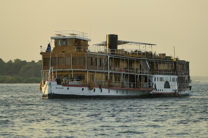 Egypt, Upper Egypt, cruise on Nile River, Aswan, Steam Ship Sudan