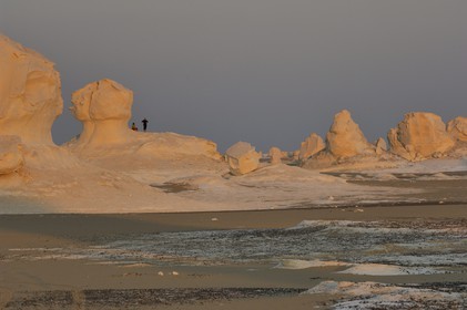Egypt, Libyan Desert, the White Desert North of Farafra