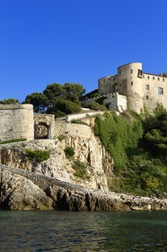 France, Var (83), Bormes les Mimosas, Fort de Brégançon, résidence officielle du président de la République