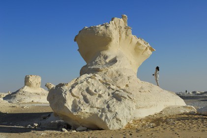 Egypt, Libyan Desert, the White Desert North of Farafra
