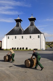 United Kingdom, Scotland, Inner Hebrides, Islay Island, Port Ellen, Ardbeg Scotch whisky distillery
