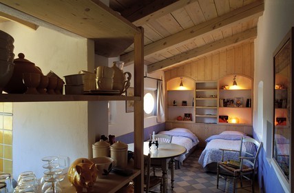 France, Var, Provence Verte (Green Provence), village of Bras next to Saint Maximin, bed and breakfast Le Peyrourier
