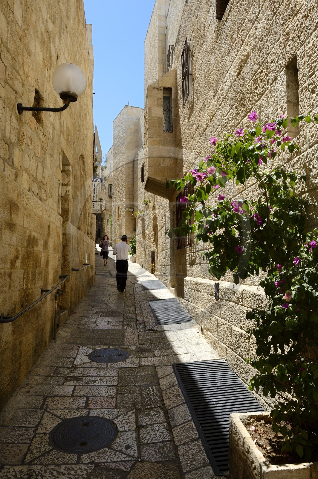 Israel, Jerusalem, holy city, the old town listed as World Heritage by UNESCO, the armenian quarter, neighborhood of Saint James street