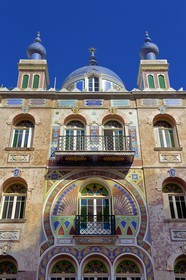 Principality of Monaco, Monaco, Moneghetti district, Villa Danichgah Persian style on the Boulevard du Jardin Exotique