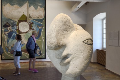 France, Alpes-Maritimes (06), Antibes, le Musée Picasso, exposition permanente des oeuvres de Picasso