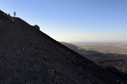 Nicaragua, région de Leon, Volcan Cerro Negro dans la cordillère des Maribios (ou Marrabios)