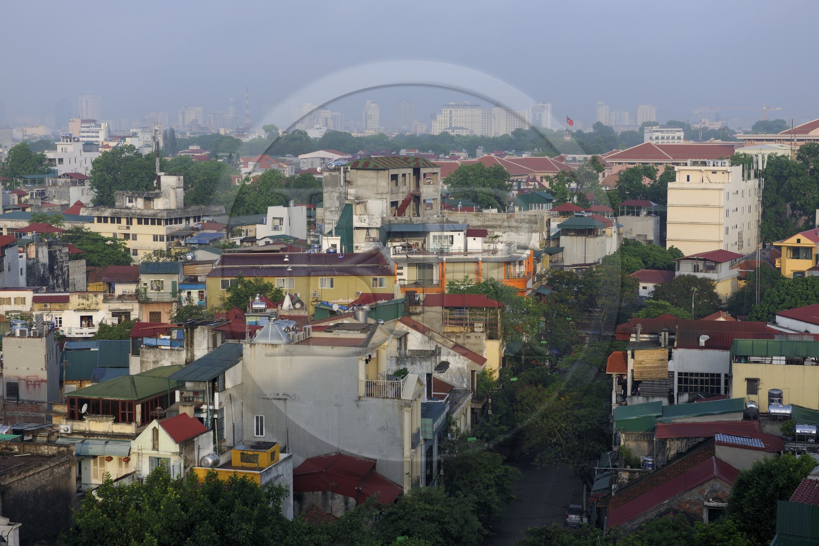 Vietnam, Hanoï, la vieille ville dans le quartier des 36 rues