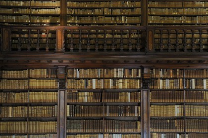 Italy, Lombardy, Milan, Brera Academy (Accademia di Brera), National Library of Brera (Biblioteca Nazionale Braidense)
