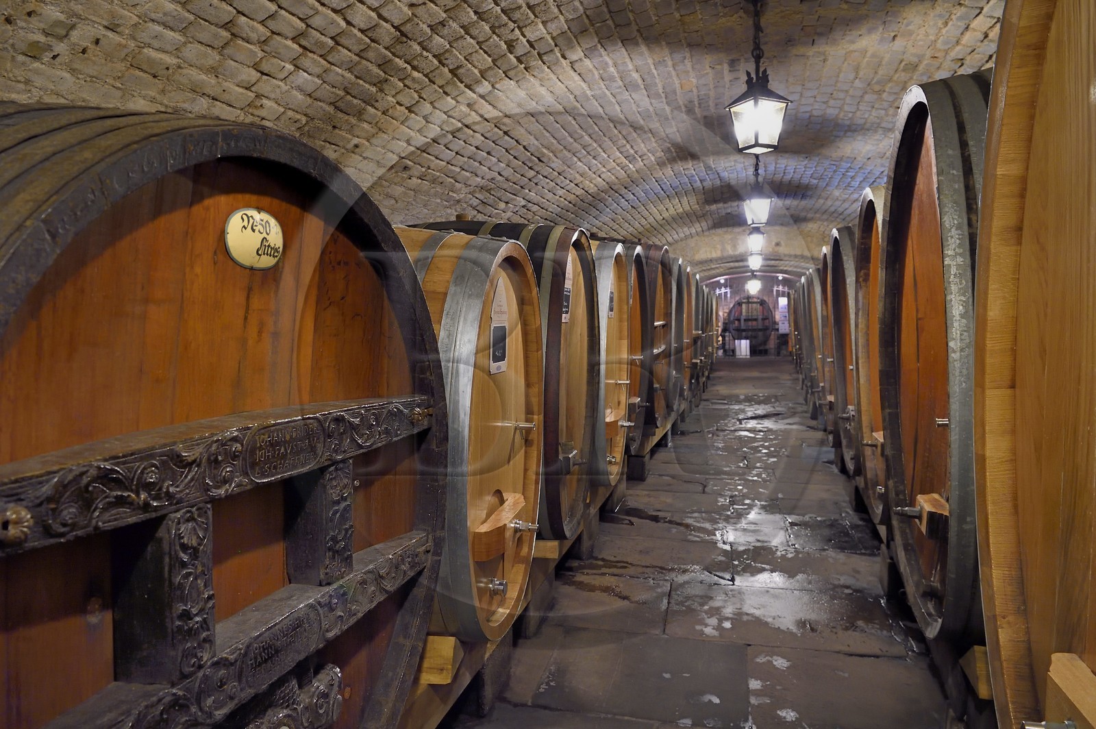 France, Bas Rhin, Strasbourg, old town listed as World Heritage by UNESCO, the Civil Hospital, Historical cellar of the Hospices de Strasbourg