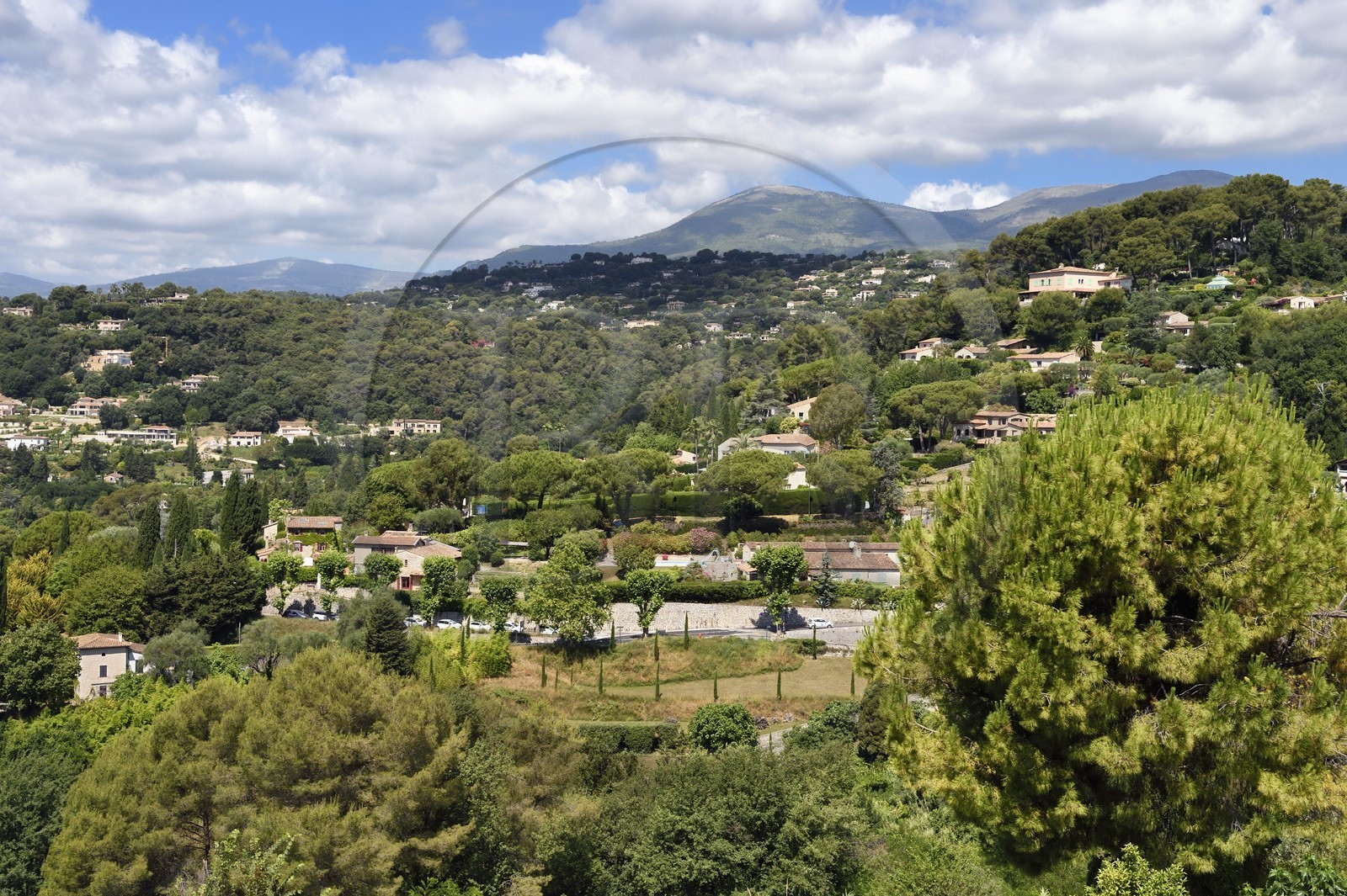 France, Alpes-Maritimes (06), Saint Paul de Vence, collines avoisinantes