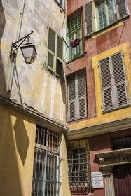 France, Alpes-Maritimes, Nice, listed as World Heritage by UNESCO, Old Nice, building on Place Vieille