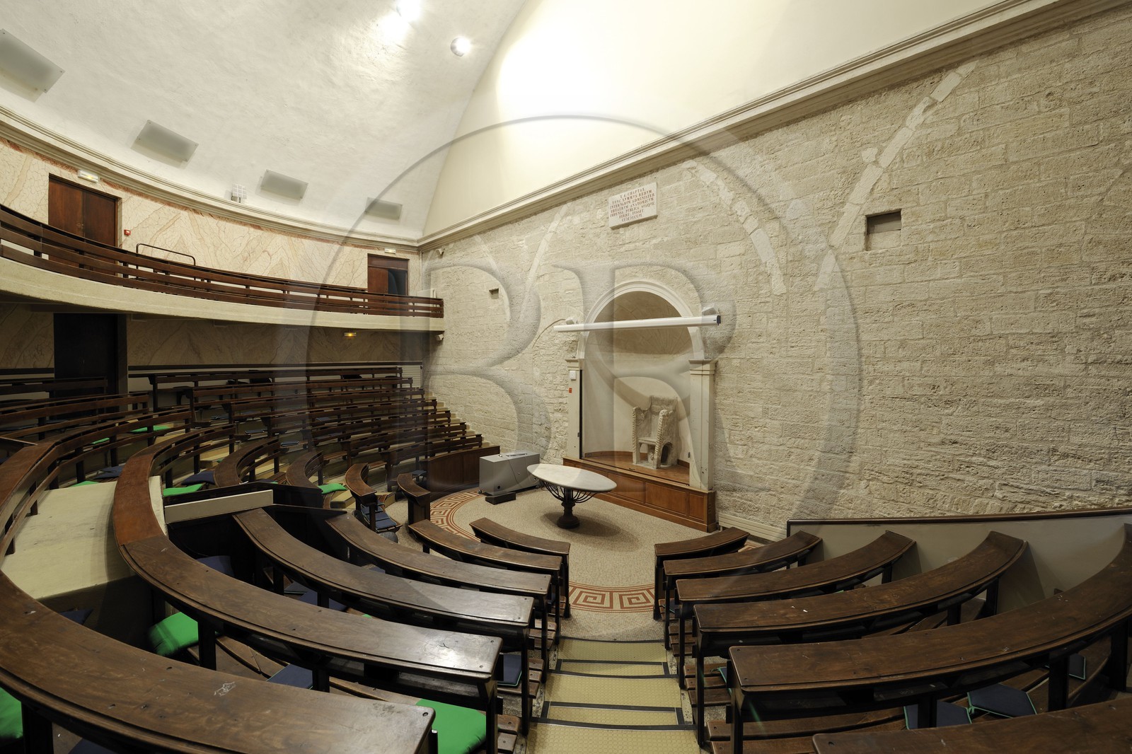 France, Herault, Montpellier, historical center, Medecine University, the Theatrum Anatomicum build in 1804