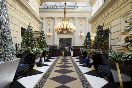 Argentina, Buenos Aires, the Hotel Sofitel lobby