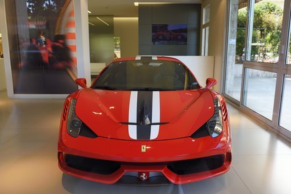Principality of Monaco, Monaco, Monte-Carlo, Ferrari dealer av. Princesse Grace