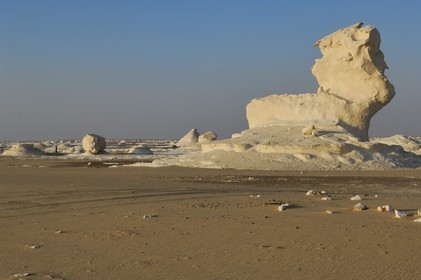 Egypt, Libyan Desert, the White Desert North of Farafra
