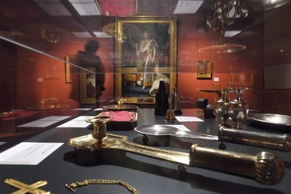 France, Corse-du-Sud (2A), Ajaccio, musée Fesch (musée des beaux-arts), salle de la collection napoléonienne