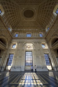 France, Rhone, Lyon, historical site listed as World Heritage by UNESCO, the hospital of Hotel Dieu, Grand dome