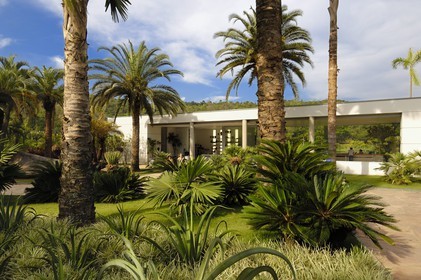Brésil, Etat du Minas Gerais, région de Belo Horizonte, Brumadinho, centre d'art contemporain Inhotim, Galeria Praça